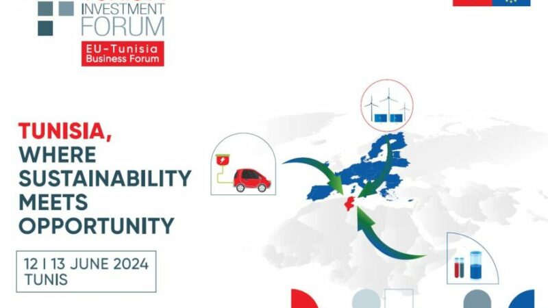 L’UE, partenaire dans l’organisation de la 21ème édition du Forum tunisien de l’Investissement 2024