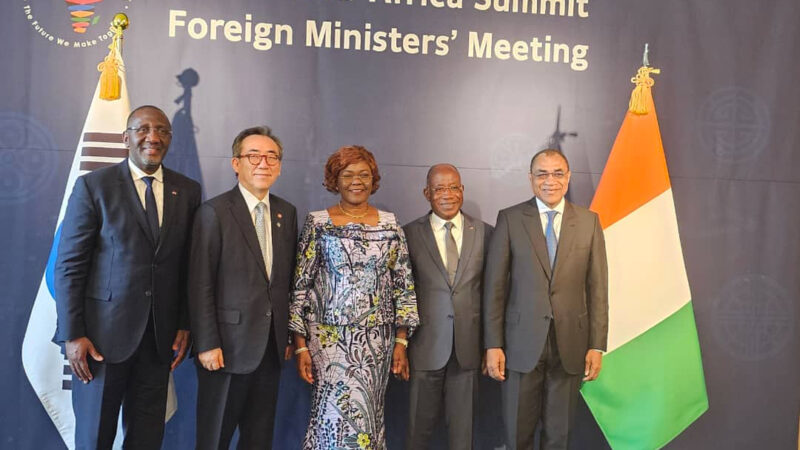 La Côte d’Ivoire obtient un prêt d’un milliard de dollars d’un Fonds sud-coréen