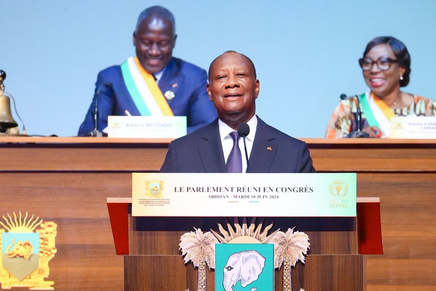 La Côte d’Ivoire table sur un taux de croissance de 7% par an sur la période 2024-2027