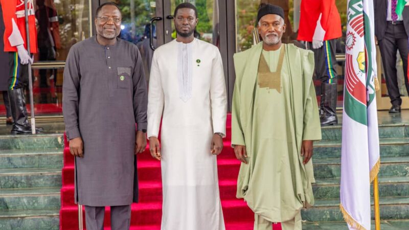 CEDEAO-Confédération AES : Les Présidents du Sénégal, du Togo et de la Guinée-Bissau endossent les habits de facilitateurs