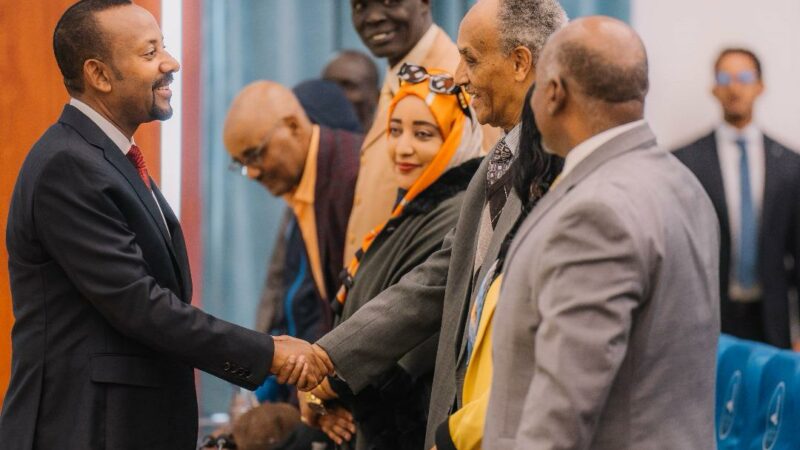 Le premier ministre éthiopien Abiy Ahmed Ali poursuit ses consultations avec les partis politiques