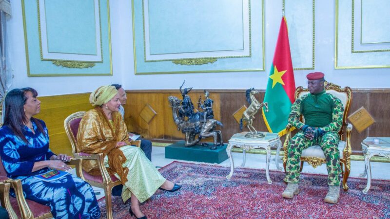 L’ONU déterminée à accompagner la résilience du Burkina Faso contre le terrorisme