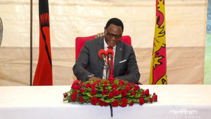Le président malawite, Chakwera privilégie la coopération transnationale pour relever les défis du changement climatique dans l’agriculture