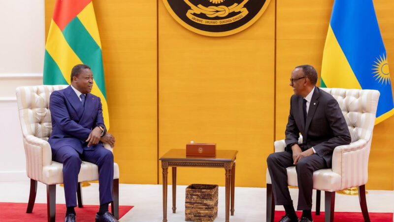 Le Togo et le Rwanda prêts à booster leurs relations bilatérales à un nouveau plus élevé