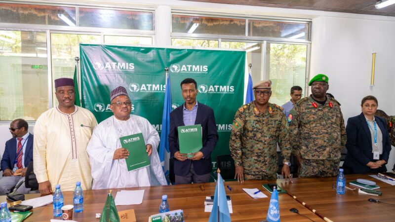 UA-Somalie : L’ATMIS transfère la base opérationnelle avancée de Maxaas aux forces armées nationales