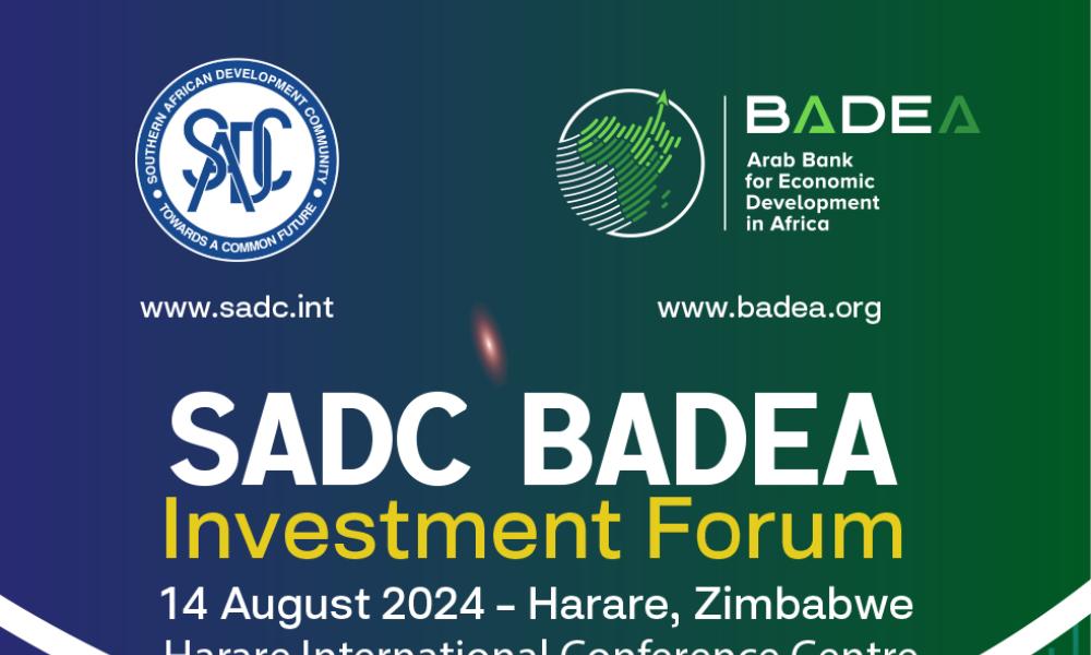 Zimbabwe : La SADC et la BADEA organisent un forum d’investissement le 14 août 2024 à Harare