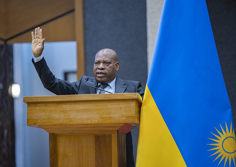 Le président du Sénat rwandais, François Xavier Kalinda réélu à l’unanimité