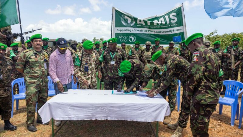 Somalie : ATMIS remet la base militaire de Kuday à l’armée nationale dans l’Etat de Jubaland