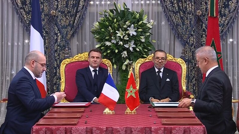 Maroc-France : Signature à Rabat de 22 accords de coopération et de partenariat dans divers domaines