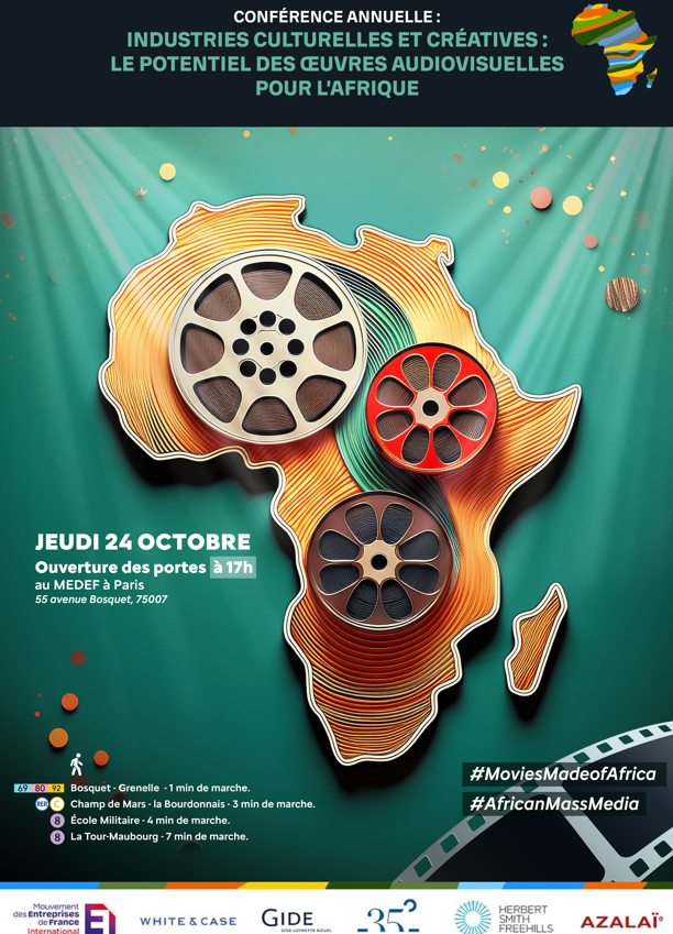 Les ‘Industries culturelles et créatives’ au cœur de la 13è édition de l’African Business Lawyers’ Club ce 24 octobre à Paris