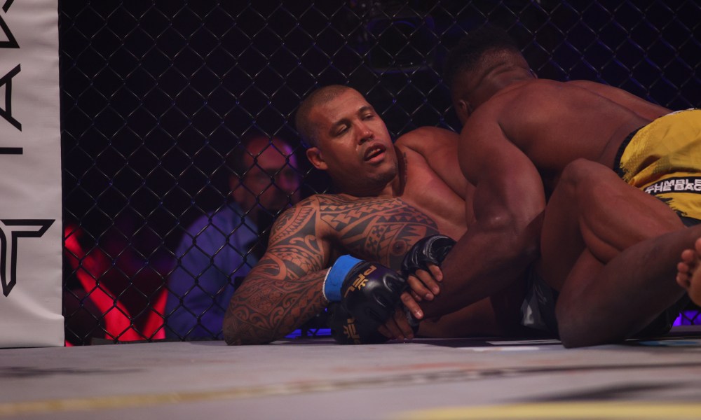 Combats MMA chez les poids-lourds : Le Camerounais Ngannou a remporté son duel face au super champion brésilien Renan Ferreira