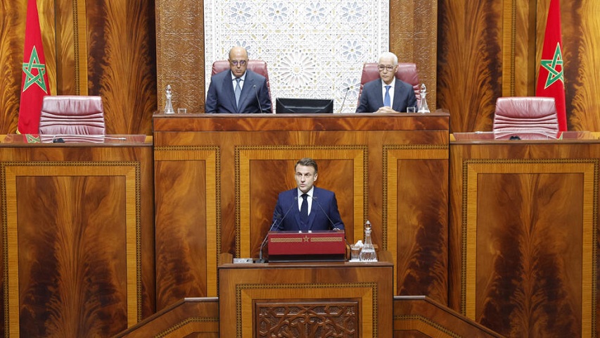 Le Président français réaffirme à Rabat la souveraineté du Maroc sur son Sahara Occidental