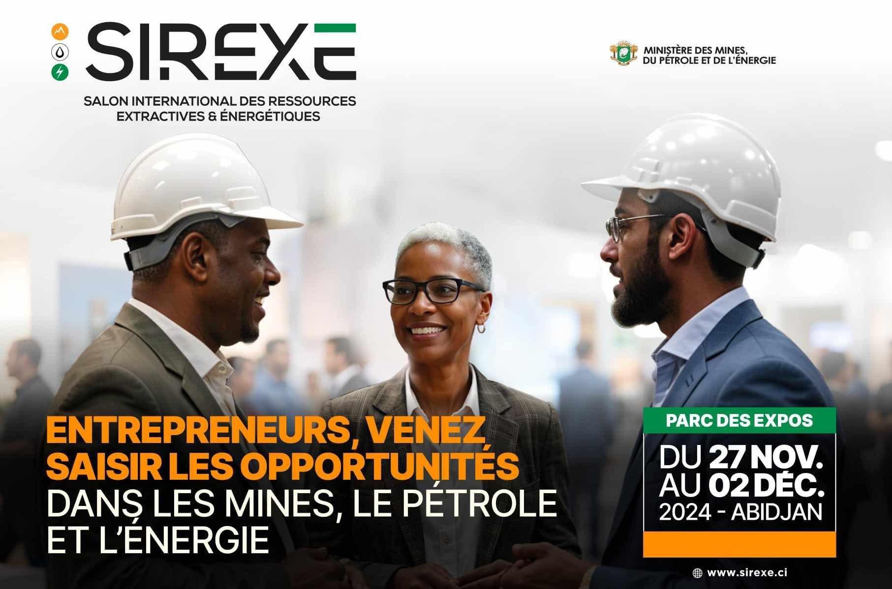 Le premier Salon international des ressources extractives et énergétiques en Côte d’Ivoire, ouvre ses portes ce mercredi à Abidjan