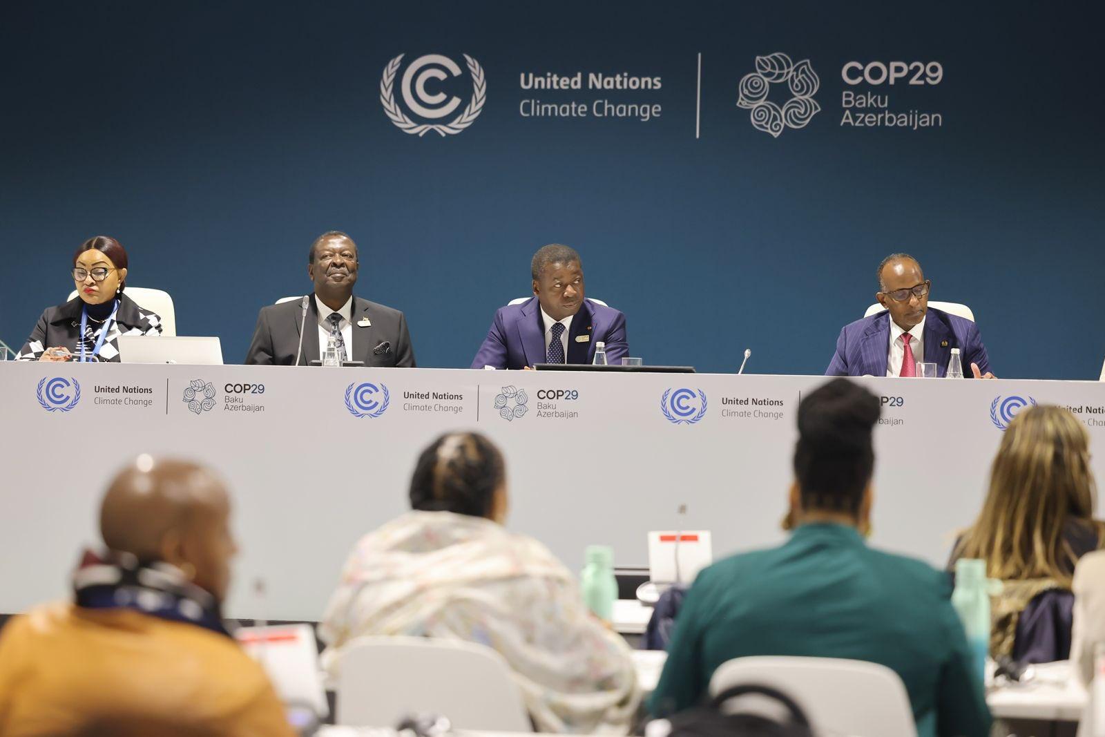 Azerbaïdjan-COP 29 : Le 2è Sommet africain sur le climat invite la communauté internationale à miser sur les potentialités de l’Afrique