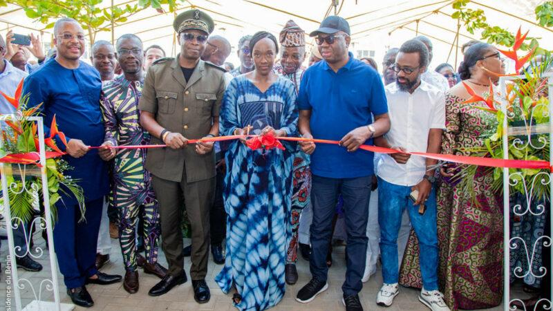 Inauguration à Cotonou du nouveau marché moderne Ganhi