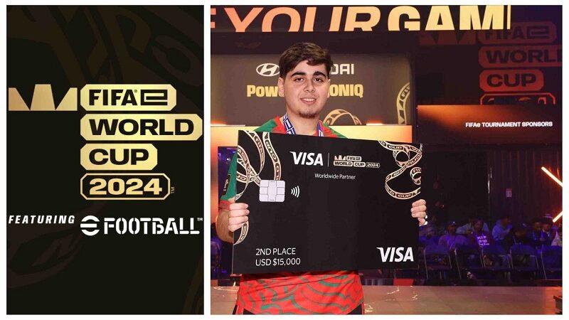 FIFAe/eFootball : Le Marocain Anas Moussa sacré vice-champion du monde