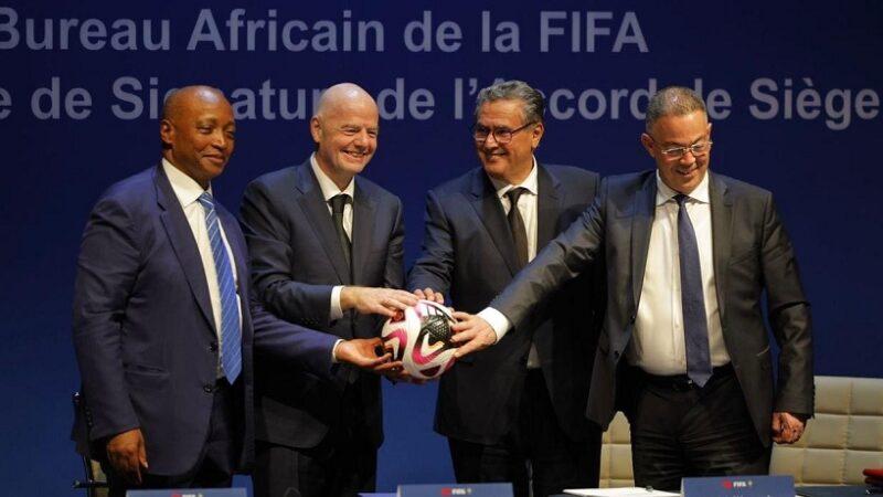 Signature à Marrakech d’un accord portant sur l’établissement par la FIFA de son Bureau Afrique au Maroc