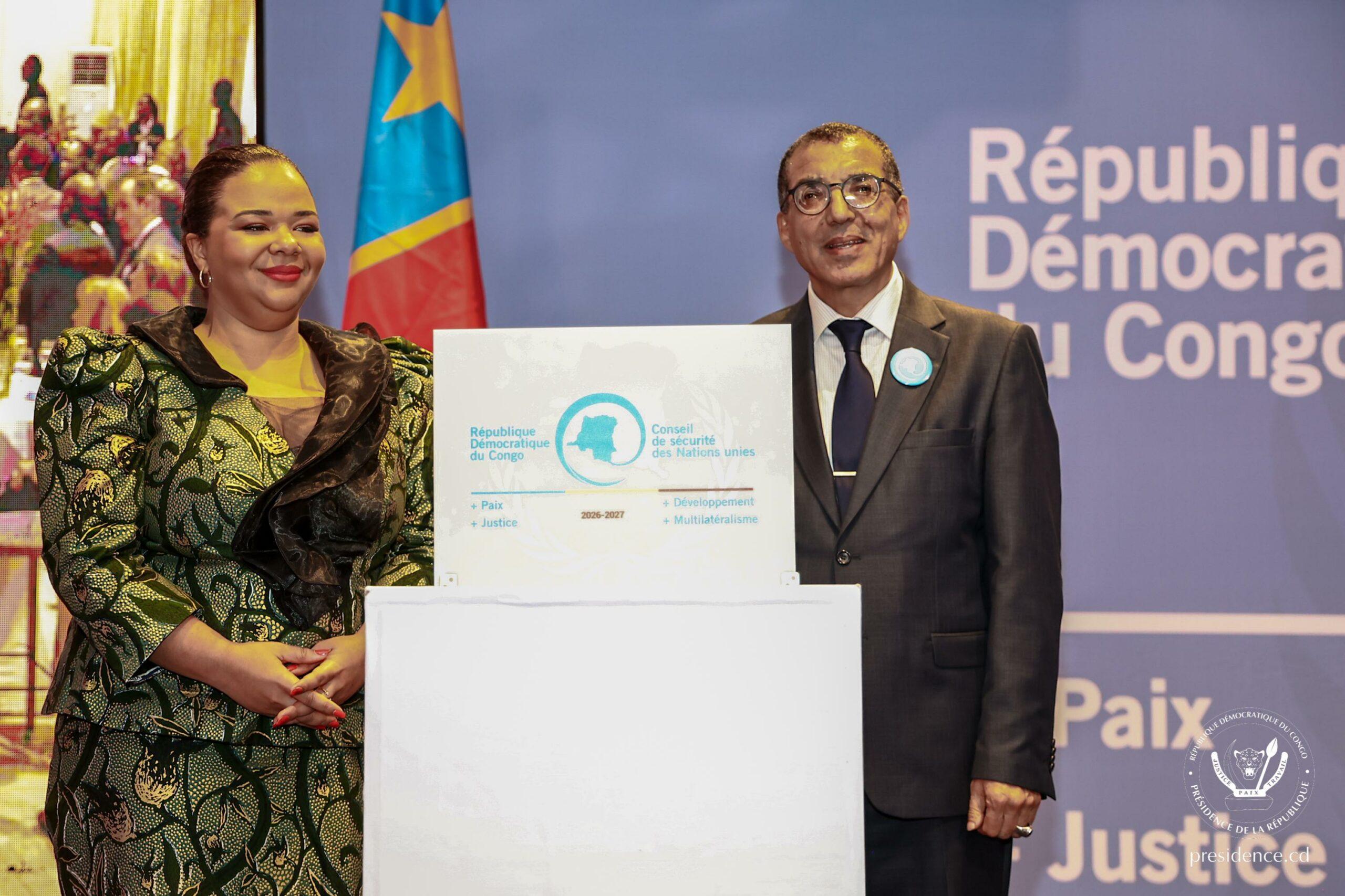 La RDC annoncé officiellement sa candidature pour un siège de membre non permanent au Conseil de sécurité de l’ONU