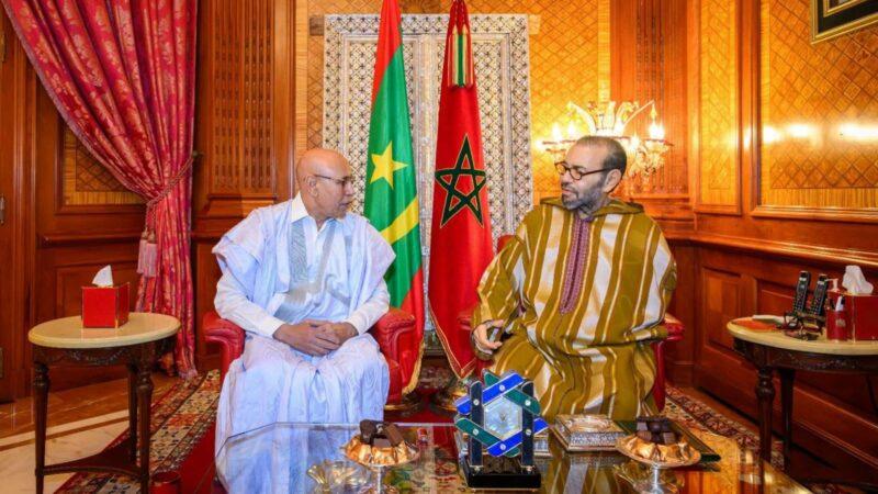 Le Roi Mohammed VI reçoit à Casablanca le président de la Mauritanie 