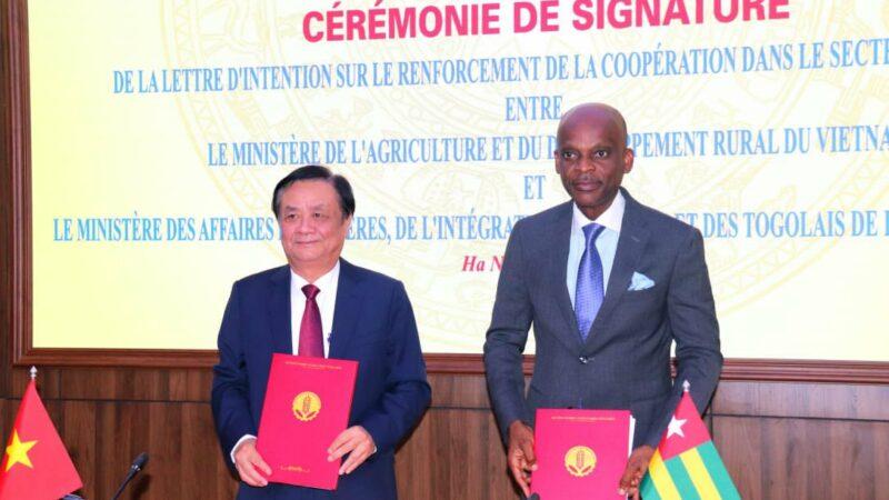 Le Togo compte approfondir et diversifier sa coopération avec le Vietnam, après 50 ans d’entente