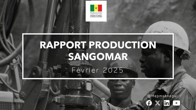 La production du pétrole brut sénégalais affiche une baisse en février 2025