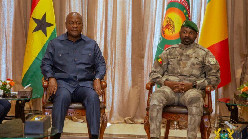 Courte tournée du président ghanéen, John Mahama dans les 3 pays de l’AES