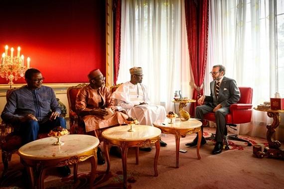Le Roi Mohammed VI reçoit à Rabat, les ministres des Affaires étrangères des pays membres de l’Alliance des États du Sahel